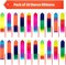 20-Pack Ribbon Dancing Wands for Kids – Rainbow Dance Streamers, Princess Party Favors, Gymnastics Twirling Ribbon Sticks, Artistic Play & Goodie Bag Stuffers for Girls (Rainbow)